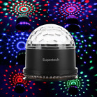 0755899212088 Supertech Stage Light Color Changes With Remote Control