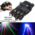 1128003 Green Red Violet Laser Glove Stage Lighting Dj Dancer Show