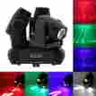 12-ch Unbranded 4in1 100w 3 Heads Led Effect Disco Xmas Light Rgbw Moving Stage Lighting