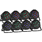 Dmx512 18 3w Xeestore 8pcs Led 6478909842238