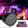 Mxs-021a 18pcs1w Unbranded Rgb Led Mini Flat Par Stage Dmx Lighting Laser Projector Party Dj Light