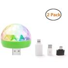 191868266513 Ohsee Portable Mini Usb Led Disco Light Sound