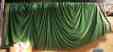 19wx13h Curtain Velvet Backdrop Show Drapes Stage Theatre Theater Vintage Green