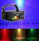 24patterns Suny Laser Stage Lighting 3lens Rg Led Lamp Club Party Dj Disco Show