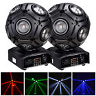 Dmx512 28stl019-046b-ballx2 Yescom Led Moving Head Beam Light Rgbw Ball 657258024038