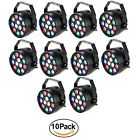 43181310477 Packs Rgbw Led Stage Par Light Strobe Professional 708311775913