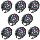 4334418930 Lixada Led Par Light Rgbw Sound Activated Stage 760450173968