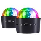 613468796615 Disco Ball Lamps Mini Light Sound Activated Battery