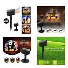 673169463636 Halloween Lightshow Dynamic Bat And Castle Projector Light
