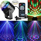 689280139374 Dj Light Sound Activated Party Disco Ball Crystal