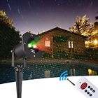 Ip65 699948681374 Garden Projector Lights Static Red Green Stars Show