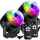 711221105480 Nequare Party Lights Sound Activated Disco Ball Strobe