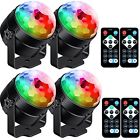 713463433253 Luditek Sound Activated Party Lights With Remote Control