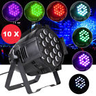18x8w 718174162423 Ridgeyard Rgbw Par Stage Light Dmx Dj Party