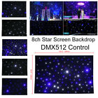 723044264114 Unbranded Led Stage Drape Star Cloth Curtain Backdrop