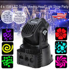 Dmx512 723044277749 Ridgeyard 4x 15w Led