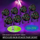 729270349915 Tek Motion New Rgb Par Dj Stage Dmx