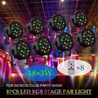 729270351239 Tek Motion Led Rgb Light Par Can Dj