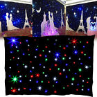 765629246429 Ridgeyard Stage Led Star Cloth Dmx System Black