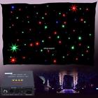 765629249468 Ridgeyard Dmx Led Starcloth System Black Cloth White