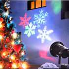 870884772573 Unbranded Moving Led Snowflake Landscape Laser Projector Wall