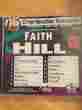 90265 Chartbuster Artist Series Faith Hill Vol 3 Rare