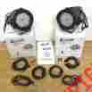 A1896 Elar Rgbw Elation 2x 108 Par Hi Intensity Led Can Outdoor Rated Pair Used