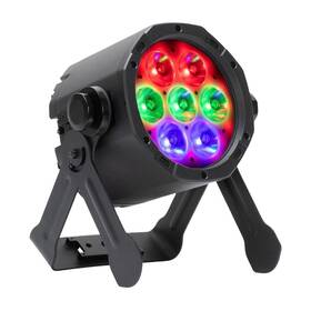Adj 810087372729 Electrapix Par 7 Ip65-rated 20w Rgbal Uv Battery-powered Wireless Dmx Led