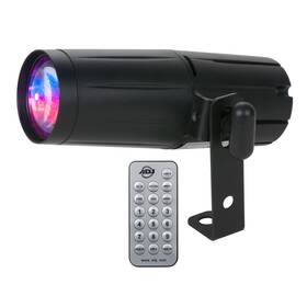 Adj 819730012678 Pinspot Led Quad Dmx Rgbw Spot Accent Effect Light Fixture