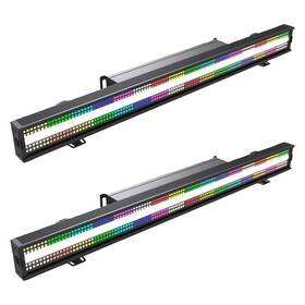 Jolt-bar-fx2-2pk-io Adj Jolt Bar Fx2 Ip20 Rated Rgbcw Led Linear Strip Light Fixtures 2-pack