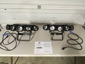 1237000164 Adj Pen613/1237000164 Penta Pix Led Dmx Multicolor Effect Light Fixtures Pair