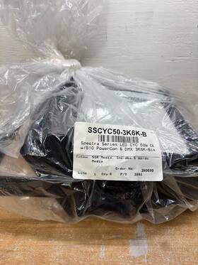 Ss-cyc-50-bk Altman 50w Led Cyc Light - Spectra Black With Yokes 3000k