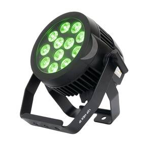 American Dj 613826585158 Adj 12p Hex Ip 65 Outdoor Rgbaw Uv Led Dmx Par Can Wash Up-light