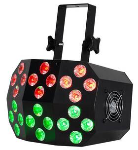 American Dj 613826654748 Eliminator Lighting Adj Mega Wash 24 240 Watt Hex Led Rgbwa Uv Light Remote