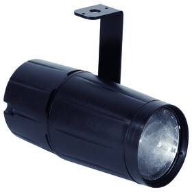 American Dj 613826712608 Adj Pinspot Led Ii 3w Compact Cool White Stage Light