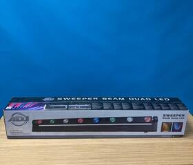 American Dj 819730010568 Sweeper Beam Quad Led 8 Rgbw Watt Effect Light