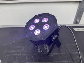 American Dj 819730013149 Adj Vpar Pak - Single Led Rgba Dmx Static Color Wash Light Fixture