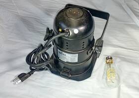 American Dj 855666000204 Chauvet Par 38b / Stage Light Black Finish Brand New Edison Bulb