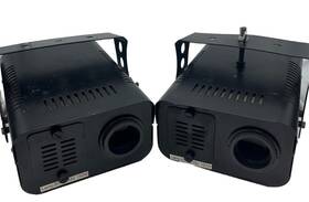 Dmx-100e American Dj N& Chauvet Gobomix Ii Model Bundle 2 Reflector Shutter Gobo Color Inch As Is