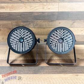 Ray129 American Dj Used-lot Of 2 Startec Rayzer Rgb Led Laser Effect Lights