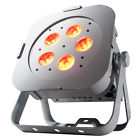 Qa5wh American Dj White Wireless Quad Dmx Slim 5x 5w Flat Leds Par Wifly