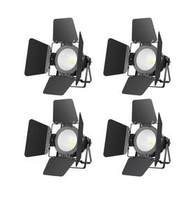 Lc002 Betopper Stage Spotlights With/barn Door 200w Cob Light Warm And Cold W
