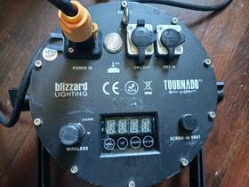Blizzard 685450871914 Tournado Ip W-dmx 12x12 Watt Rgbaw Uv Receiver / Blowout Sale