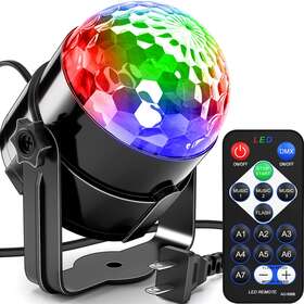 Bola De Discoteca L Mpara Estrobosc Pica Luz Escenario M Gicas 313101322361 Luces Led Activadas Por Sonido Para Fiesta Con Control Remoto Iluminaci N Dj