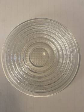 4102 Century Read Fresnelite 6 Inch Fresnel Glass Spot Light Lens Lighting Used Cat