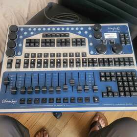 12-universe Chamsys Cg00v3 Magicq Mq60 Compact Lighting Console Missing 1 Knob