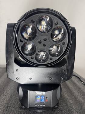Chauvet 613817018191 Dj Intimidator Trio Wash With Flower Effect Moving Head Dmx Light