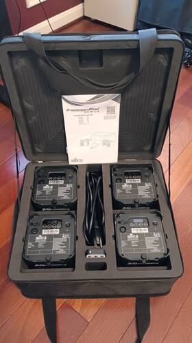 Chauvet 679628442877 Dj Freedom Par H9 Ip X4 Up Light Kit 4 Pack - Used