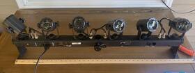 6spotrgbw Chauvet 6 Spot Led Dj Stage Lighting - Tested All Works Four Colors