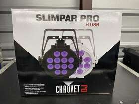 Chauvet 707943552657 Dj Slimpar Pro H Usb Rgbaw Uv Wash Light